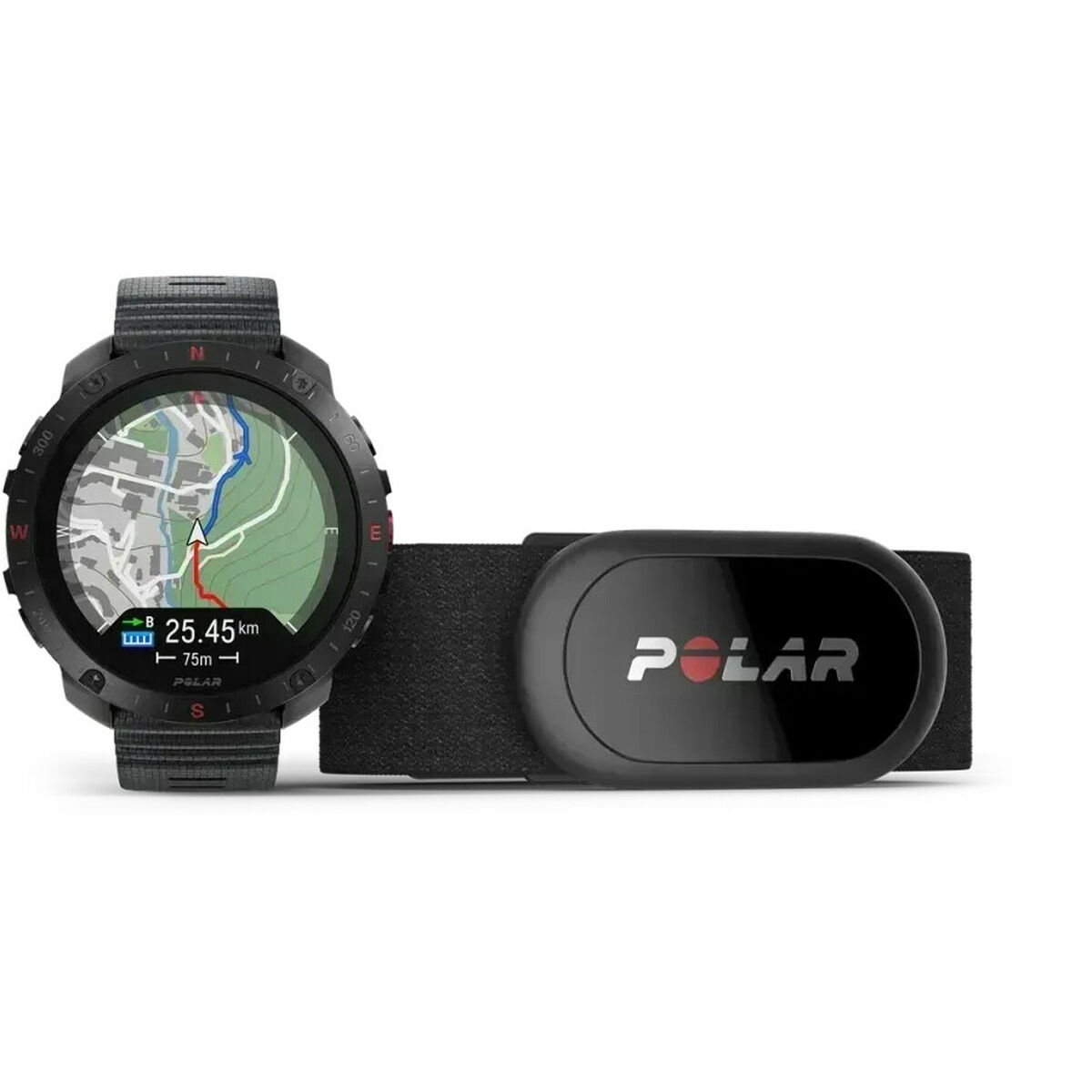 Smartwatch Polar GRIT X2 PRO Black 1,39"