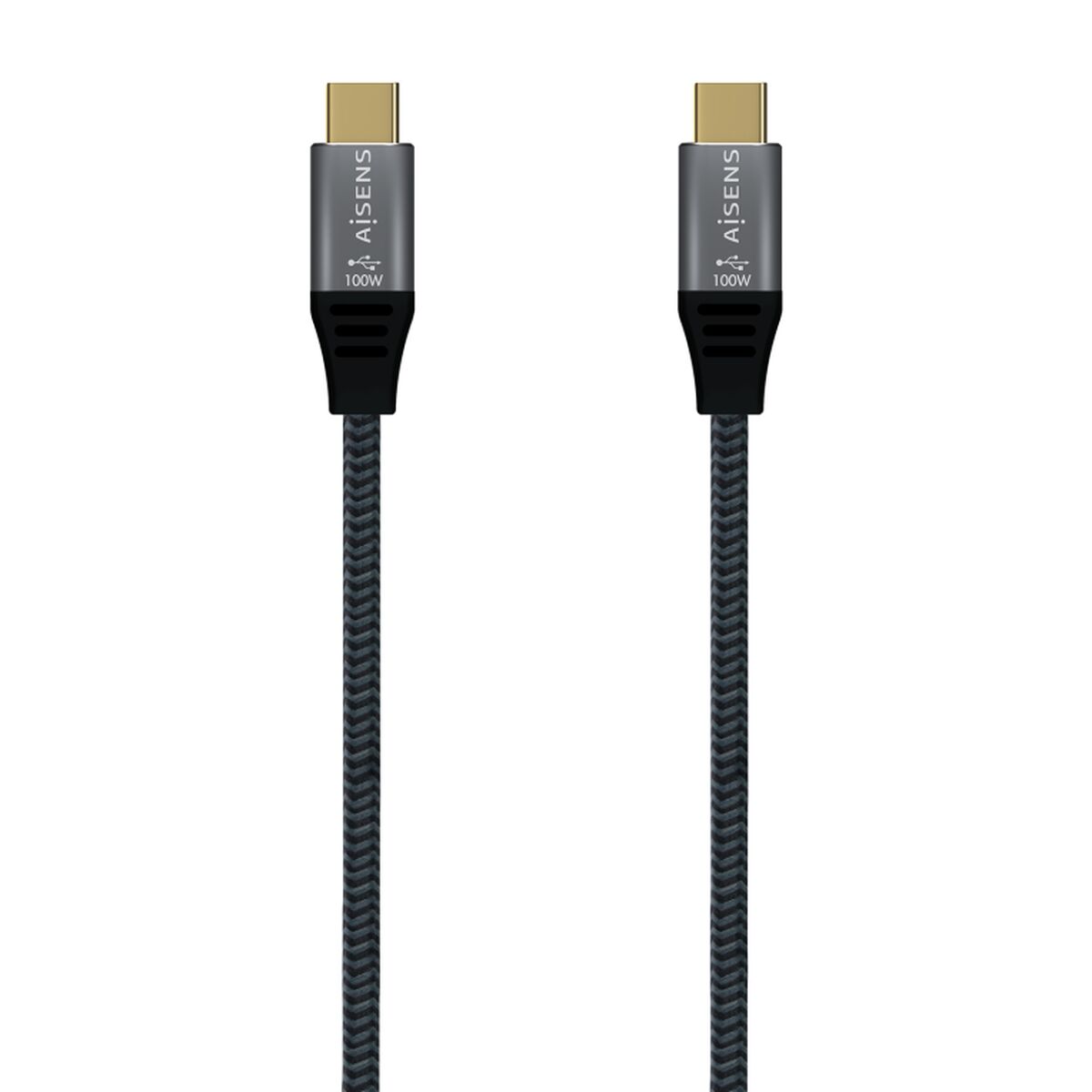 Cable USB C Aisens A107-0670 0,6 m Grey